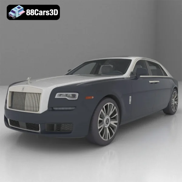 2018 Rolls-Royce Ghost EWB 3D Model