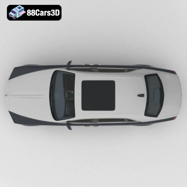 2018_Rolls-Royce_Ghost_EWB-004 2018 Rolls-Royce Ghost EWB 3D Model