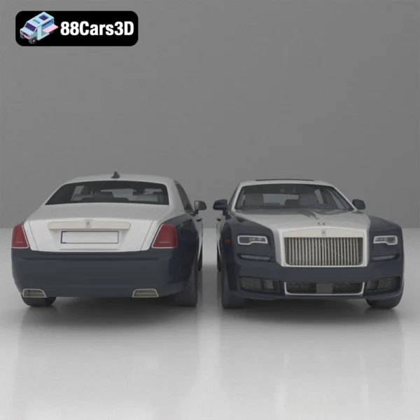 2018_Rolls-Royce_Ghost_EWB-005 2018 Rolls-Royce Ghost EWB 3D Model