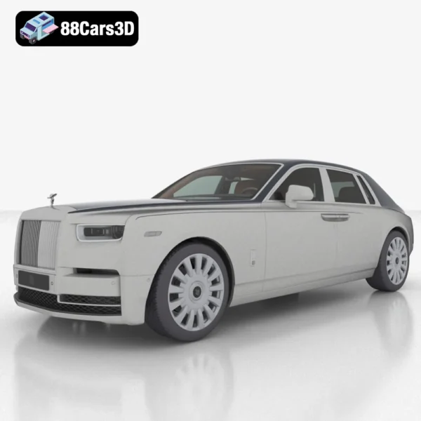 2018 Rolls-Royce Phantom 3D Model