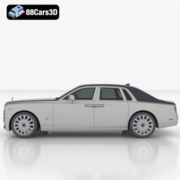 2018 Rolls-Royce Phantom 3D Model