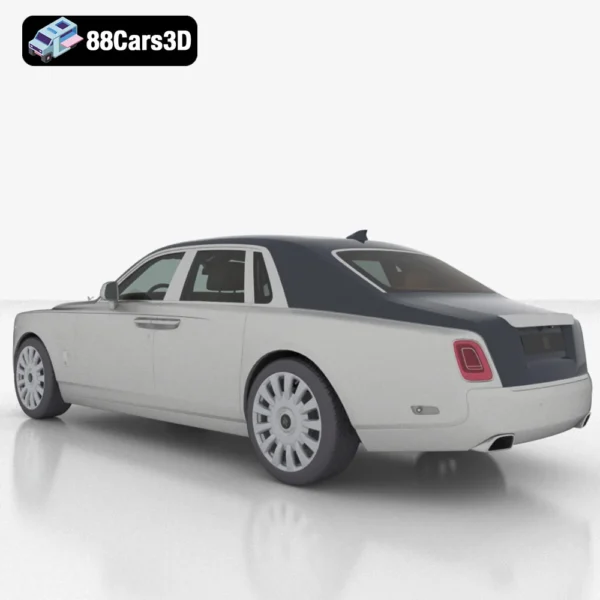 2018 Rolls-Royce Phantom 3D Model