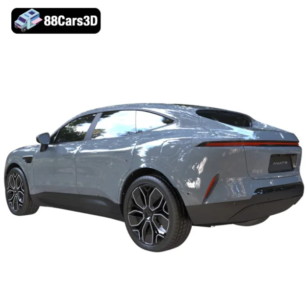 AVATR 11 Electric SUV 3D Model _003 AVATR 11 Electric SUV 3D Model