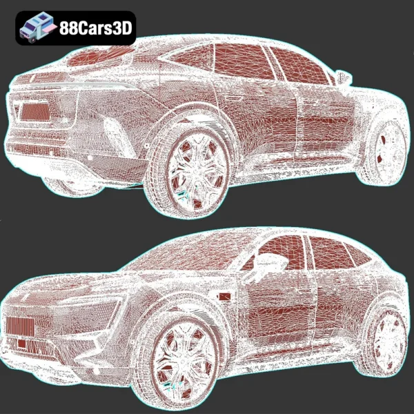 AVATR 11 Electric SUV 3D Model _007 AVATR 11 Electric SUV 3D Model