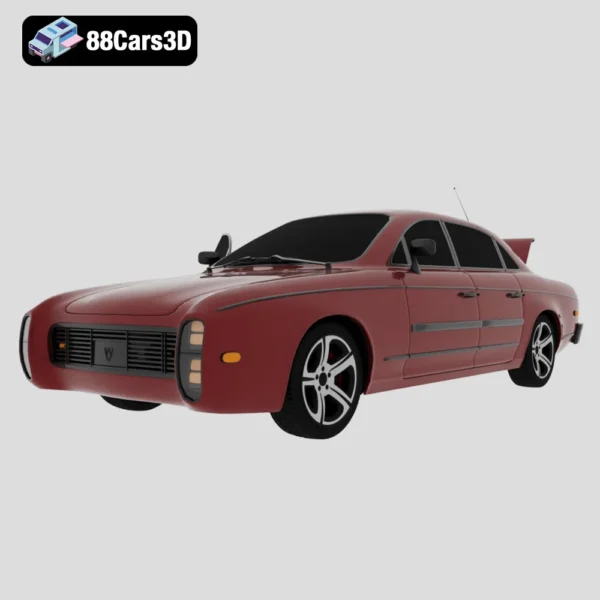 Affekta 300 Old Timer Concept Car Retro 3D Model