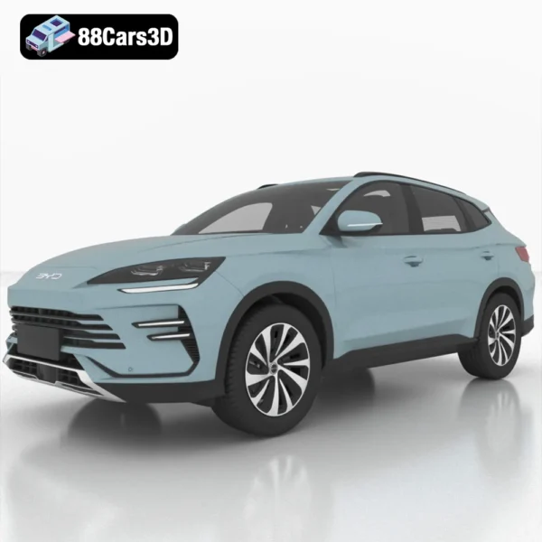 BYD Song Plus DM i Seal U 3D Model  Hybrid SUV Asset