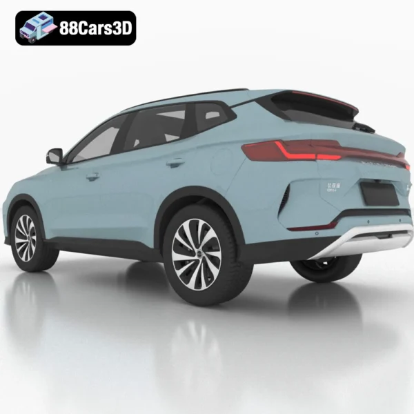 BYD Song Plus DM i Seal U 3D Model  Hybrid SUV Asset