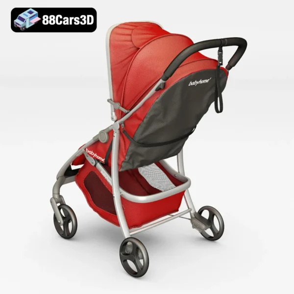 BabyHome Emotion Buggy 3D Model