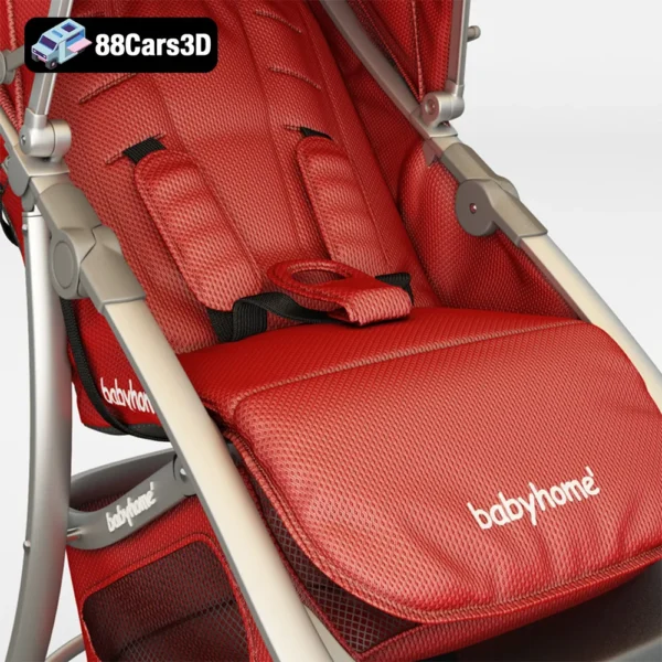 BabyHome Emotion Buggy 3D Model