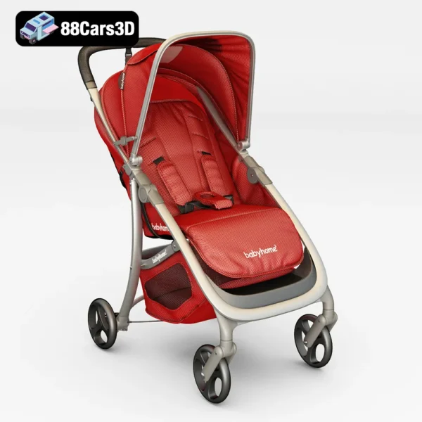 BabyHome Emotion Buggy 3D Model