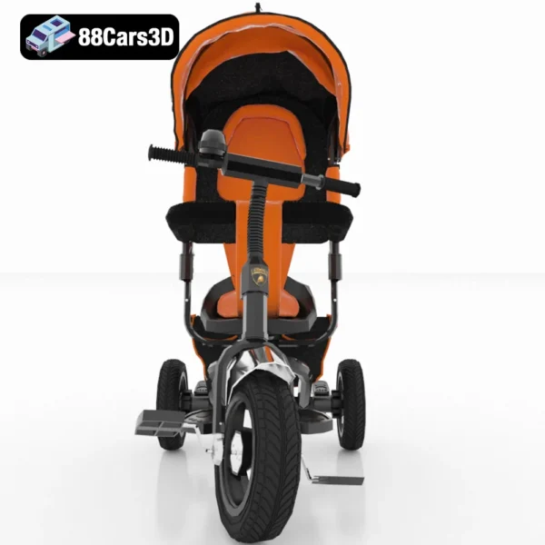 Children's Lamborghini Bicycle 3D Model