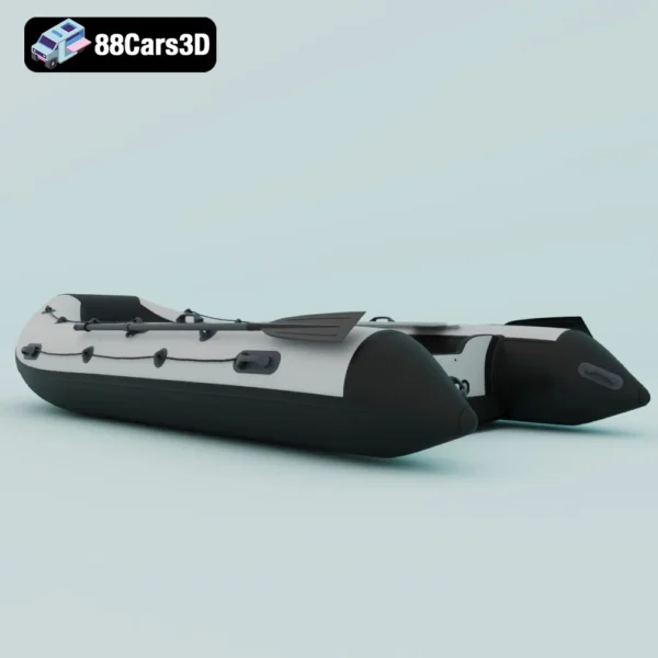 Boat PVC RiverBoats RB 330 (NDND) 3D Model