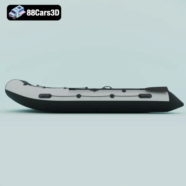 Boat PVC RiverBoats RB 330 (NDND) 3D Model