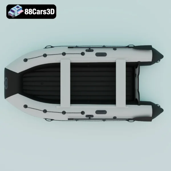 Boat PVC RiverBoats RB 330 (NDND) 3D Model