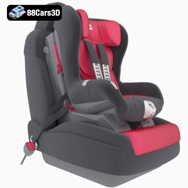 Britax Car Seat 3D Model