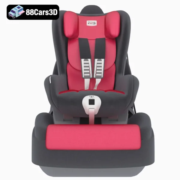 Britax_Chaire-002 Britax Car Seat 3D Model