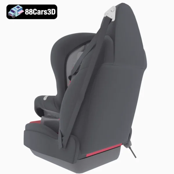 Britax_Chaire-003 Britax Car Seat 3D Model
