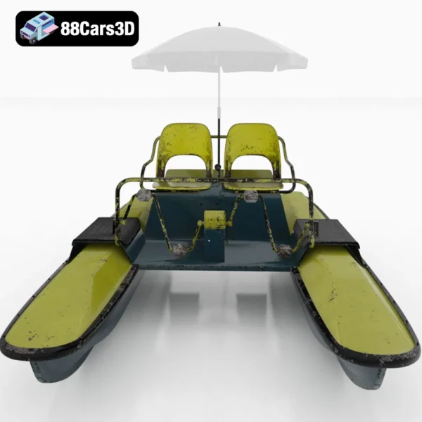 Catamaran_Amber_003 Catamaran Amber 3D Model