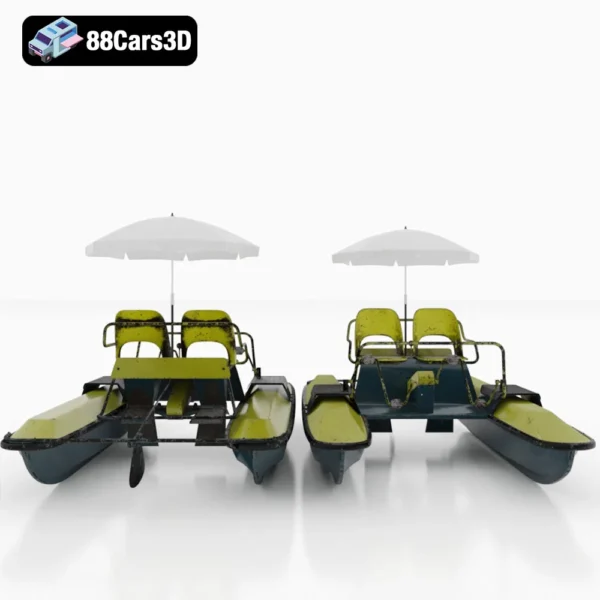 Catamaran_Amber_004 Catamaran Amber 3D Model