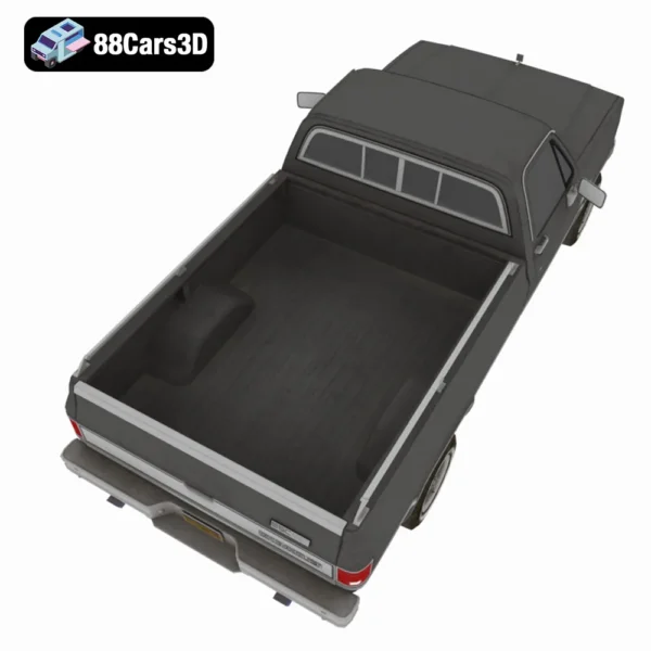 Chevrolet C10 Silverado 1982 3D Model Classic Pickup Truck Asset