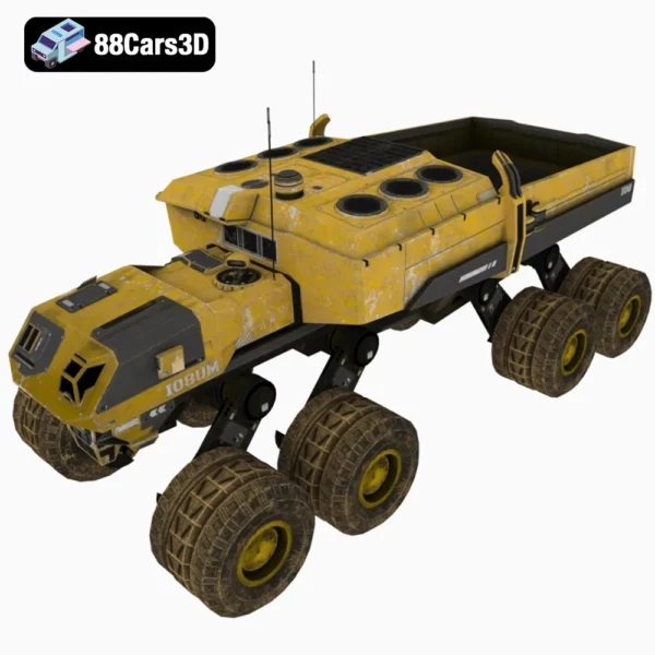 Desert Runner 3D Model  Off Road Adventure Vehicle