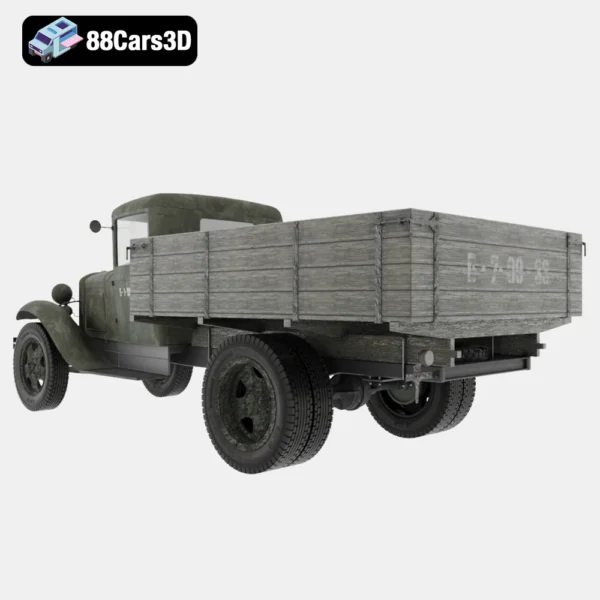 GAZ-AA Truck 3D Model