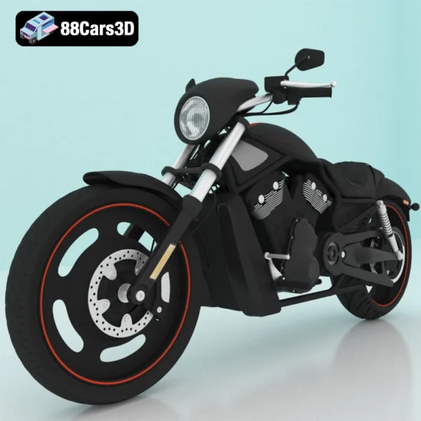 Harley-Davidson Night Rod 3D Model