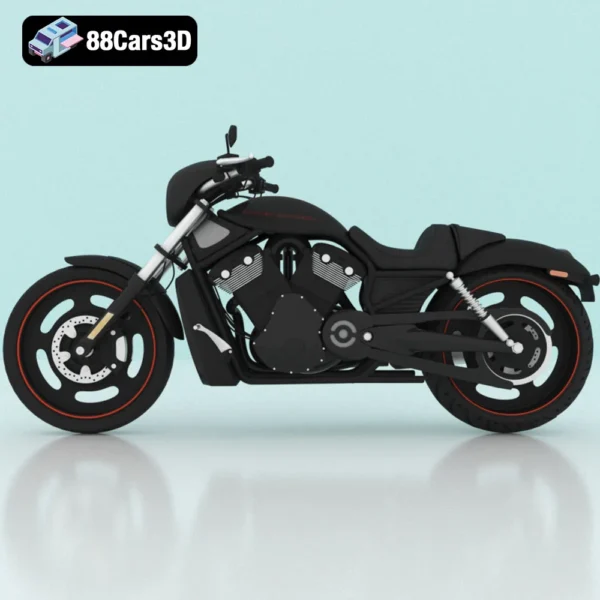 Harley-Davidson Night Rod-002 Harley-Davidson Night Rod 3D Model