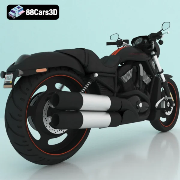 Harley-Davidson Night Rod-005 Harley-Davidson Night Rod 3D Model