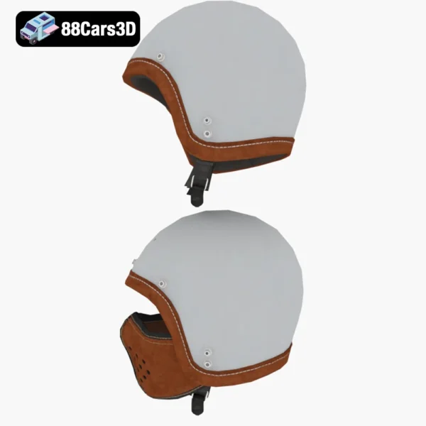Helmet and Mask 3D Model