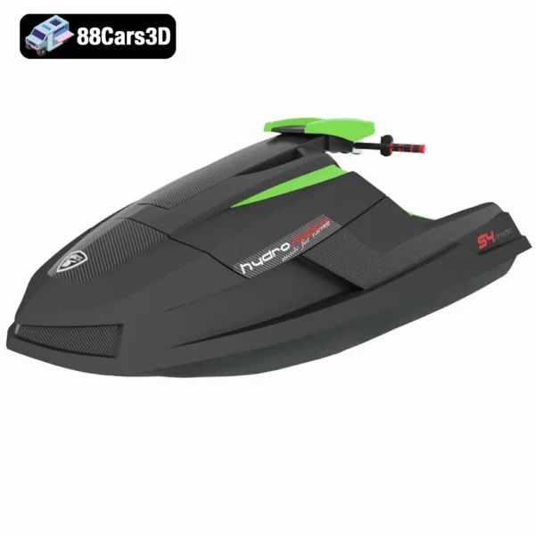 Hydrospace HSR Benelli S4 3D Model  Jet Ski