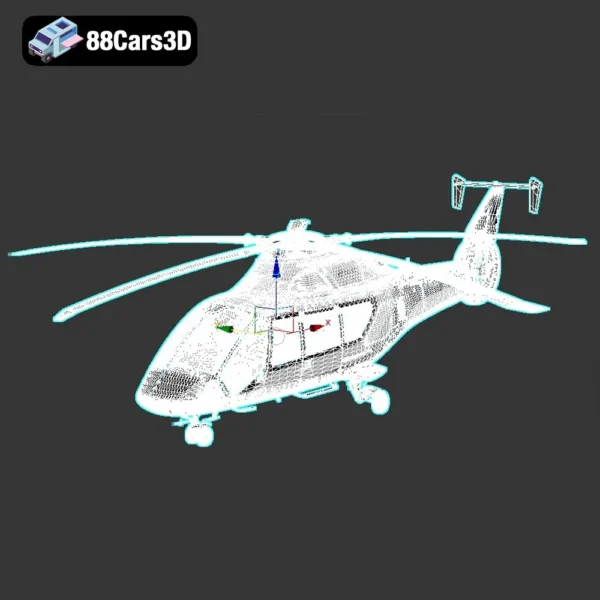 KA-162-005 KA-162 Helicopter 3D Model