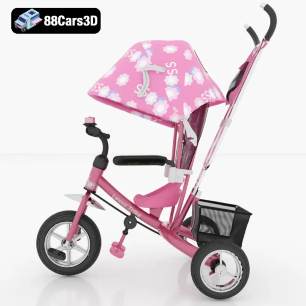 Lexus-Inspired Trike 3D Model