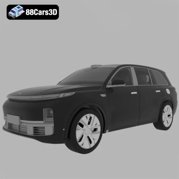 LiXiang L9 2024 3D Model  Premium SUV Model