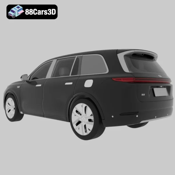 LiXiang L9 2024 3D Model  Premium SUV Model