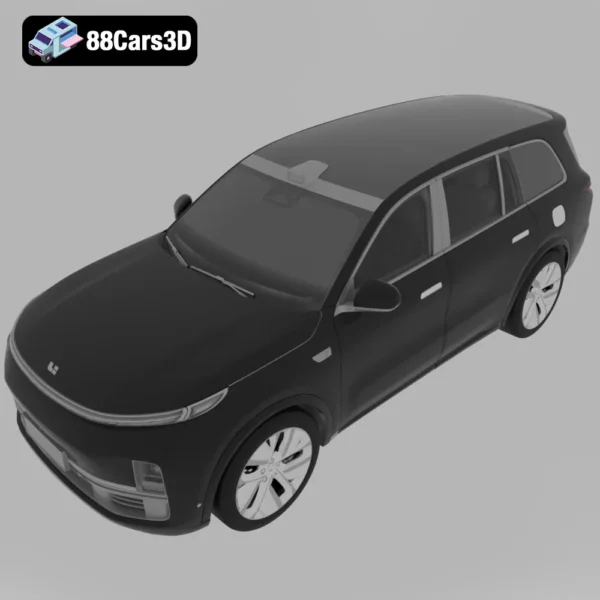 LiXiang L9 2024 3D Model  Premium SUV Model