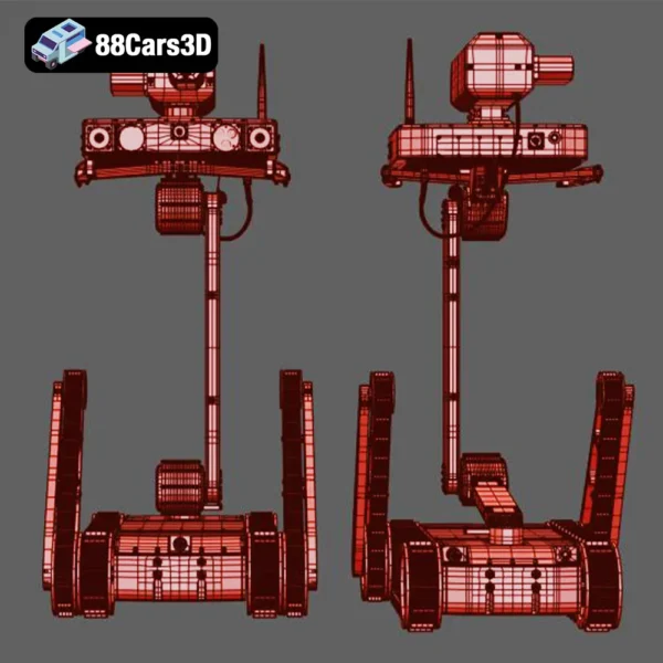 Lobaev Minirex Sniper Rifle Precision Weapon 3D Model
