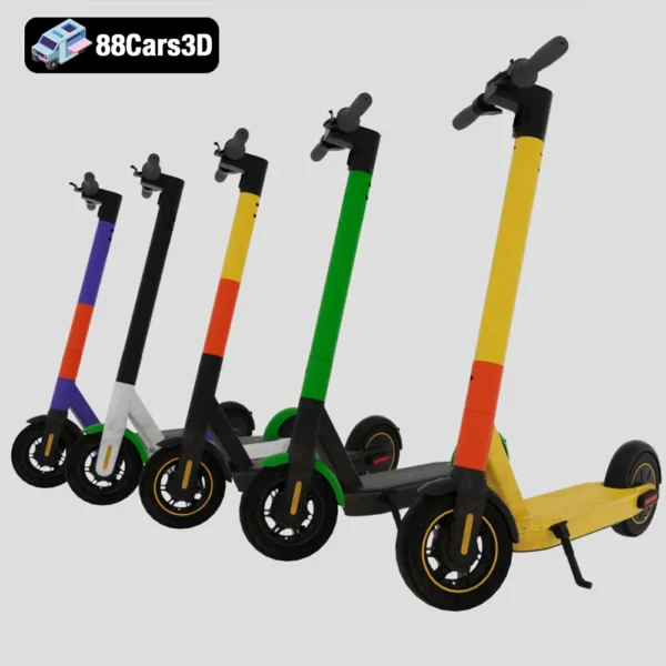 Ninebot Scooter Electric Personal Mobility 3D Model