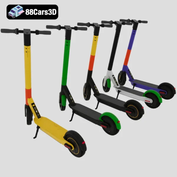 Ninebot Scooter Electric Personal Mobility 3D Model