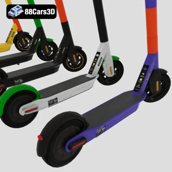Ninebot Scooter Electric Personal Mobility 3D Model
