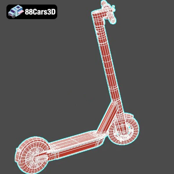 Ninebot Scooter Electric Personal Mobility 3D Model