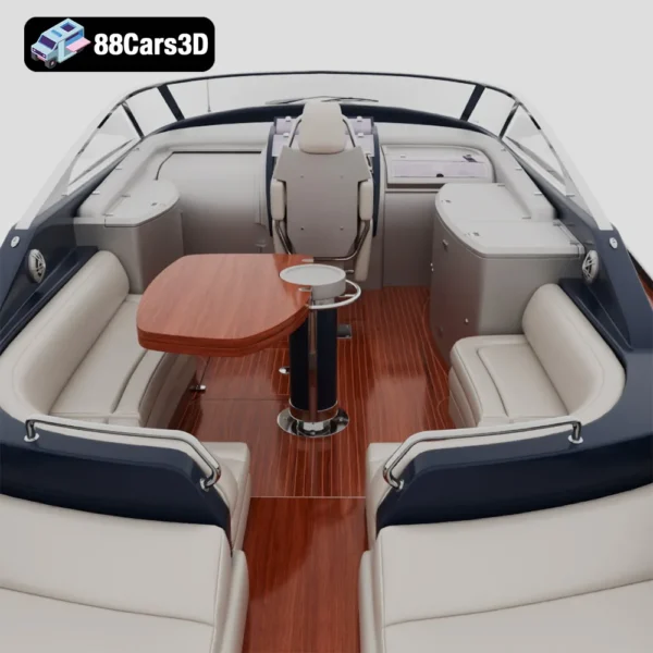 Riva_Rivarama_003 Riva Rivarama Luxury Speedboat 3D Model