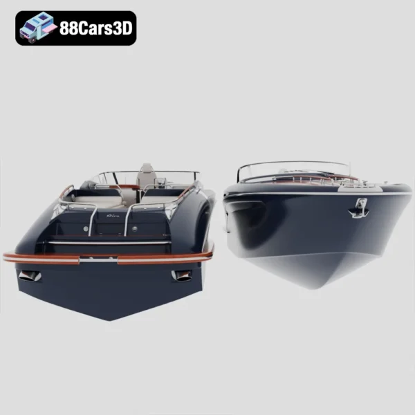 Riva_Rivarama_004 Riva Rivarama Luxury Speedboat 3D Model