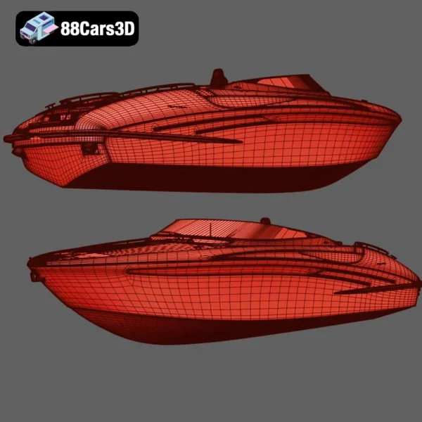 Riva_Rivarama_006 Riva Rivarama Luxury Speedboat 3D Model