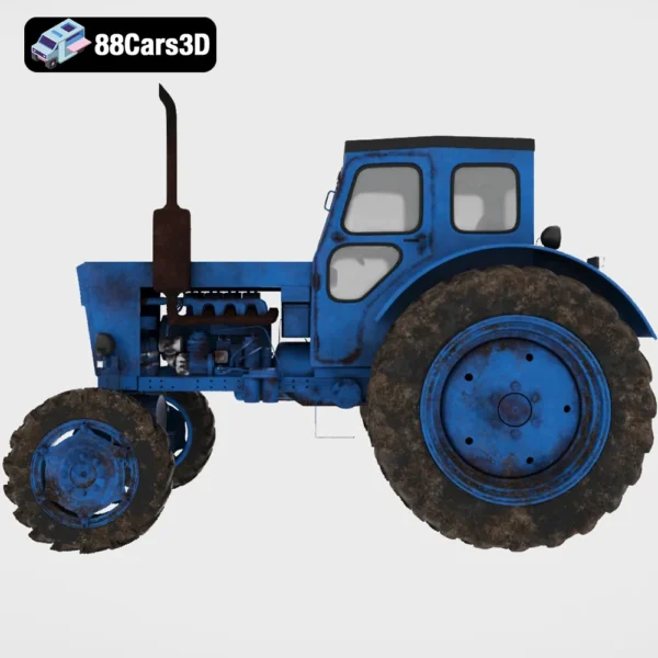 T40Tractor-002 T40 Tractor 3D Model