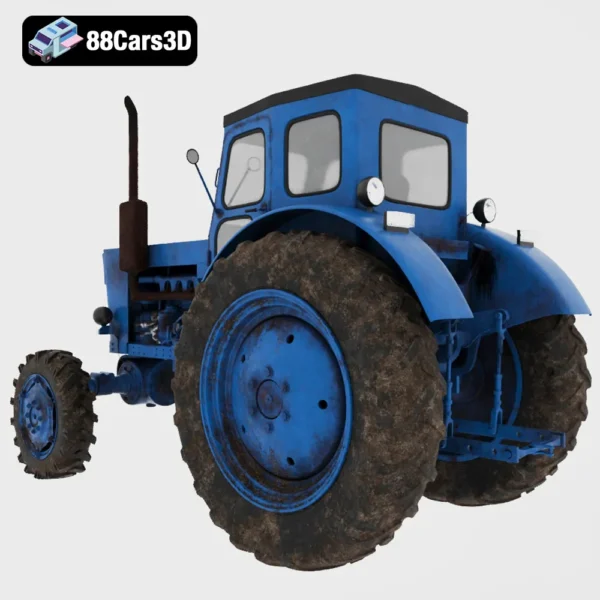 T40Tractor-003 T40 Tractor 3D Model