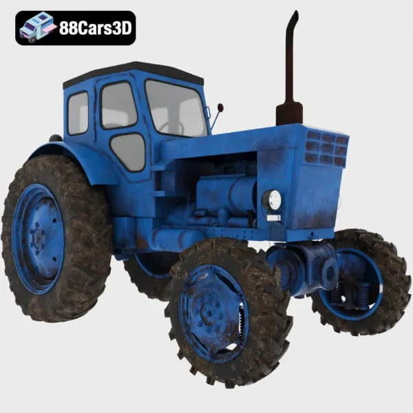T40Tractor-004 T40 Tractor 3D Model