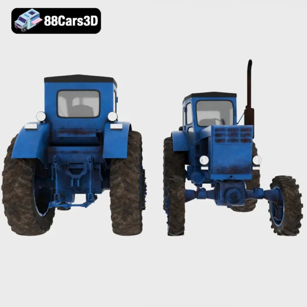 T40Tractor-005 T40 Tractor 3D Model