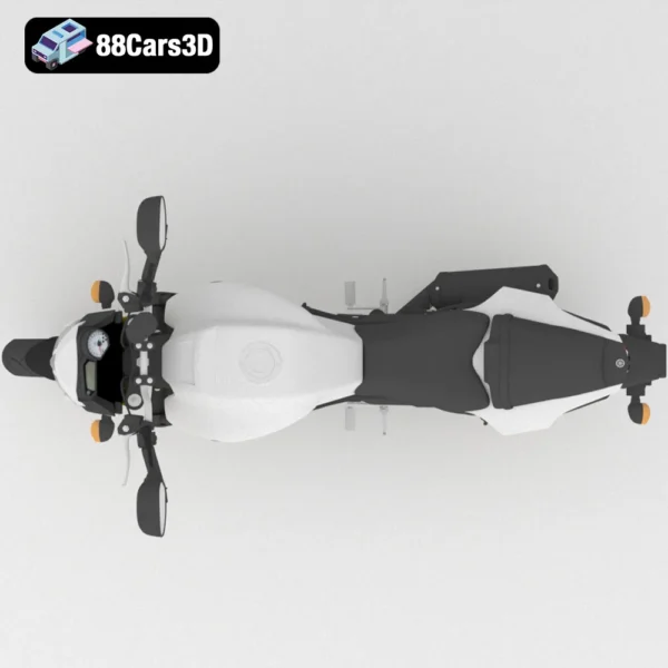 2011 Yamaha FZ8 3D Model