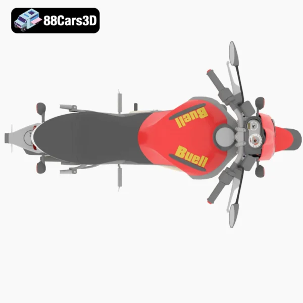 Buell Lightning XB12S 3D Model